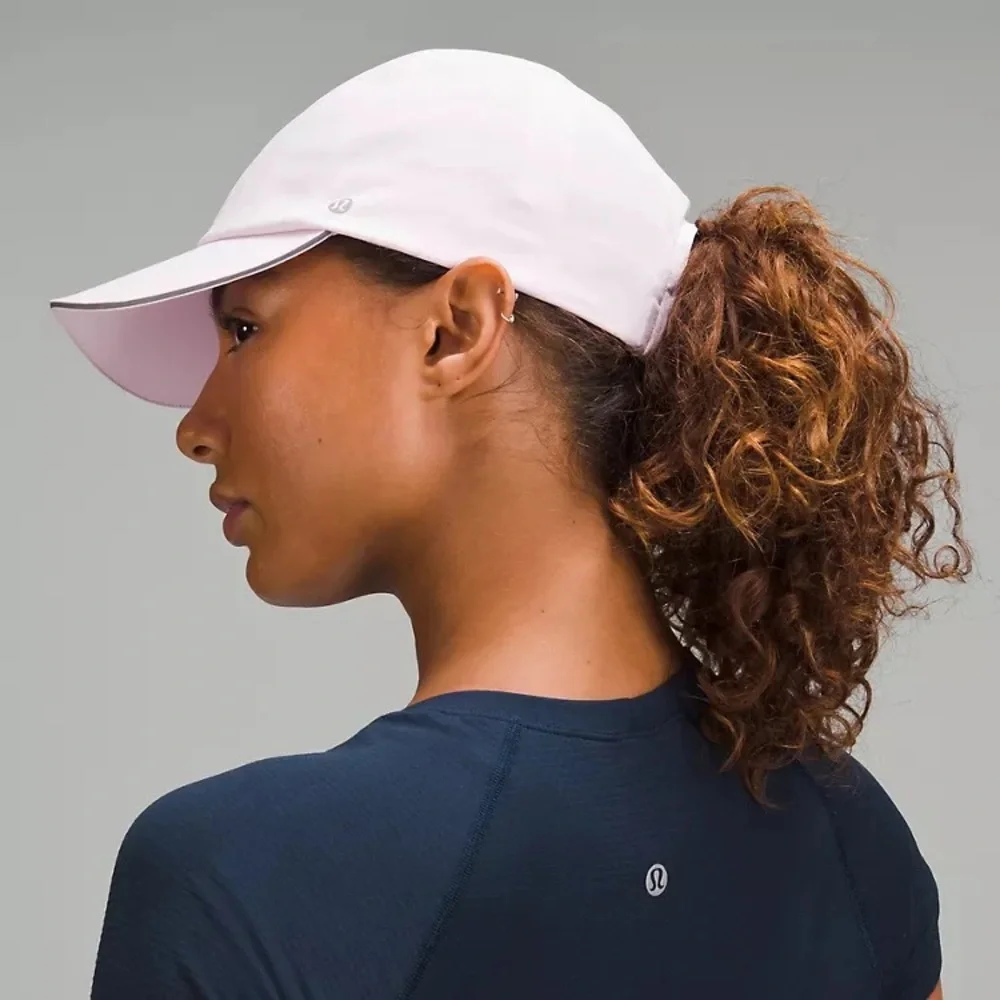 Lululemon Fast and Free Running Hat, Color‎ Meadow Pink, NWT, Unisex, Size L/XL